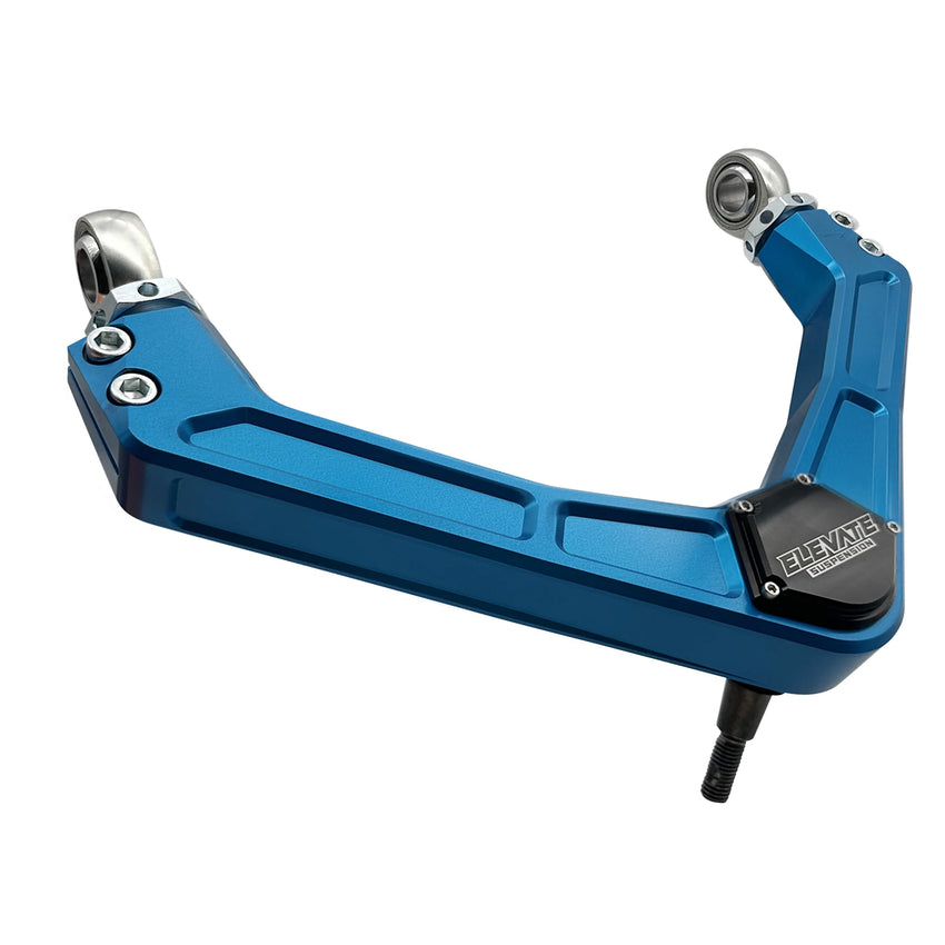 ELEVATE ®KING BLUE BILLET BALL JOINT/HIEM UCA, 2020+ Silverado/Sierra 2500HD/3500HD 2/4WD
