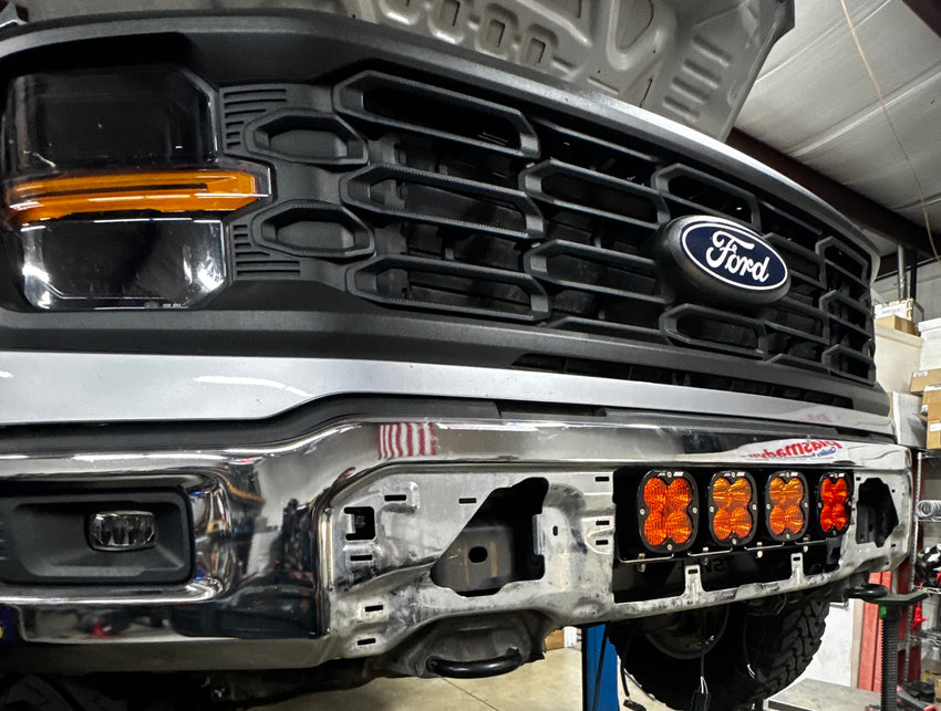 2021+ F-150 5.0 ONLY Baja Design XL series bumper light bracket
